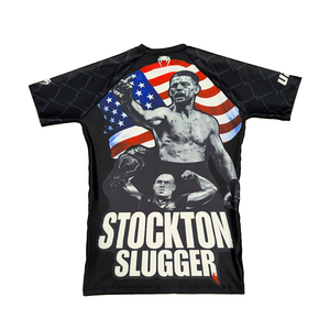 New UFC Men's MMA Fight Kit Black Sublimation Print <b>T</b>-Shirt and Shorts Set Quick Dry Polyester Mixed Martial Arts Wear Spandex - Product Image 5