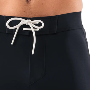 Shorts de Playa para Hombre, Color Azul Marino y Blanco, de Secado Rápido, con Cordón Ajustable, para Surf y Natación, Ropa Deportiva Acuática Premium - Product Image 5