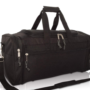 Customized Logo New Polyester Lining Zipper Closure Duffel <b>Bags</b> Large Capacity Lightweight <b>Leather</b> <b>Duffle</b> <b>Bag</b> - Product Image 6