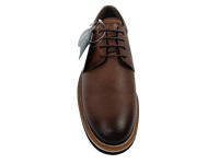 Chaussures Oxford décontractées pour hommes Dlords Declan marron en synthétique uni, à lacets, avec semelle intermédiaire en EVA, légères, pour toutes les saisons