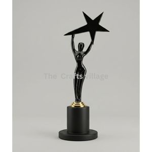 Copa de Trofeo Decorativa de Metal, Premio de Campeonato, Trofeo de Ganador, Elegante Regalo de Reconocimiento para Eventos - Product Image 2