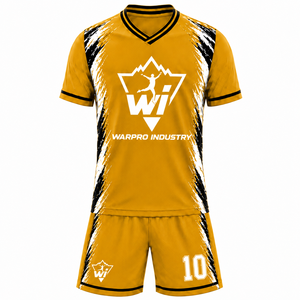 Tenues de football de base de qualité supérieure, directement de l'usine, confortables et professionnelles, pour les matchs de ligue et l'entraînement. - Product Image 1