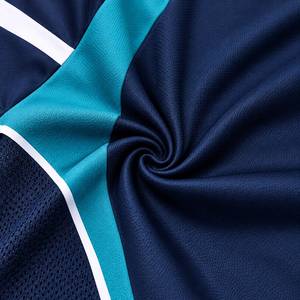 Men's <b>Navy</b> <b>Blue</b> Sporty <b>Polo</b> <b>Shirt</b> Short Sleeve Color Blocked Quick Dry Knitted Fabric Regular Fit Golf <b>Polo</b> For Men - Product Image 5