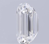 Laborgezüchteter Smaragdschliff Loser Diamant IGI-Zertifiziert VVS2 Fancy Vivid Laser-Gebohrter Roy-Diamant für Schmuckherstellung