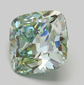 Diamante cultivado en laboratorio de 5.16 quilates, corte Old Mine, verde intenso, VS1, certificado IGI, CVD, piedra suelta para anillo llamativo. - Product Image 5