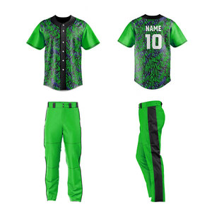 2025 New Design Custom Sublimation <b>Baseball</b> Uniform Breathable OEM Wholesale <b>Baseball</b> Jersey Set - Product Image 4