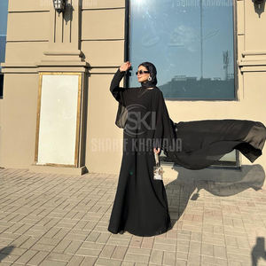 Vestido Abaya Largo Informal a Precio de Mayoreo, Nuevo Diseño, Manga Larga, Musulmán, de una Pieza, Logotipo Personalizado, Tradicional, Ligero y Transpirable - Product Image 3