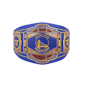 Cinturón de Campeonato de los Golden State Warriors, Cinturón de Baloncesto y Lucha Libre Personalizable, Cinturón Deportivo Coleccionable de Alta Calidad para Fanáticos - Product Image 1