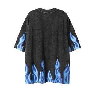 t-<b>shirts</b> for men wholesale Bulk 300GSM Plain Blank 100% Cotton Boxy Fit Tees High Quality Wholesale Men's T-<b>Shirts</b> - Product Image 4