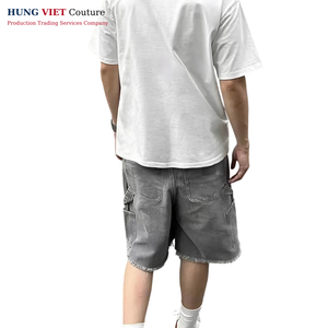 Camiseta bordada de algodón con estampado Unisex, ropa deportiva de tenis para gimnasio para hombre, punto personalizado de secado rápido para Polo, ajuste de gran tamaño de ganchillo - Product Image 2