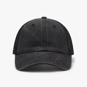 Gorra de malla unisex de moda con bordado personalizado, gorra snapback deportiva de 5 paneles, gorras trucker de malla para hombre, gorra trucker personalizada - Product Image 3