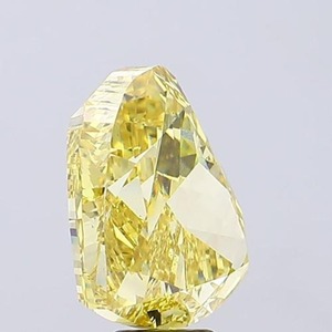 Fabricant de diamants cultivés en laboratoire, diamant cœur fantaisie jaune 3,5 carats VS1 certifié IGI, CVD 3EX coupe excellente pour les acheteurs internationaux de diamants - Product Image 4