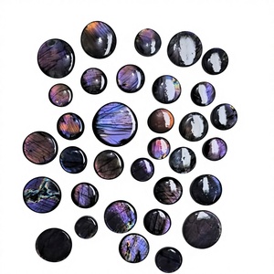 Cristal de Spectrolita de Alta Calidad, Precio al por Mayor, Lote 100% Natural de Labradorita Púrpura, Piedra para Joyería, Mezcla de Formas y Tamaños, Cuarzo - Product Image 1