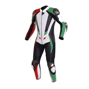 Professional Team Wear High Quality PU Breathable Printed Waterproof Quick Dry Customizable Racing Motorbike Suit for Men's - Product Image 4