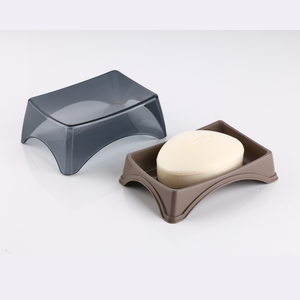 Élégante boîte à savon en plastique avec drainage intégré, support de savon portable pour salle de bain, boîte de rangement idéale pour les voyages et l'usage quotidien - Product Image 2