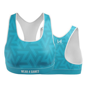 Soutien-gorge de sport personnalisé pour femme, imprimé floral, haute qualité, maintien élevé, dos nu, sans coutures, pour yoga et gym, grandes tailles - Product Image 3