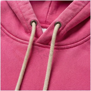 Ensemble de survêtement unisexe rose, sweat-shirt à capuche, manches longues, couleur unie, coupe ample décontractée, vêtements d'automne, matière en coton respirante - Product Image 4