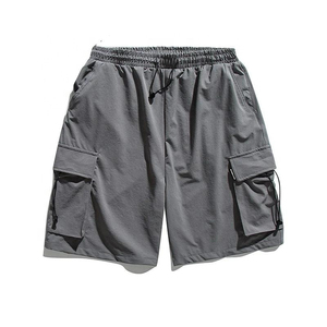 Shorts cargo en coton personnalisés pour hommes, nouveaux shorts décontractés amples pour hommes, shorts coupe-vent pour hommes, fabricants - Product Image 2