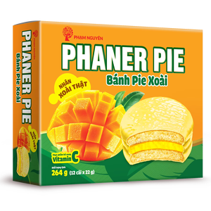 High Quality PHANER PIE Soft Chocolate Coated Biscuit with Marshmallow Filling Bulk Bag OEM Wholesale Vietnam Supplier - Product Image 1