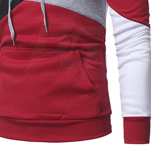 Pakistan Manufacturer Men Solid Winter Muscle Fit Gym <b>Hoodie</b> <b>Lightweight</b> Breathable 100% Cotton Long Sleeve Top for Training - Product Image 4