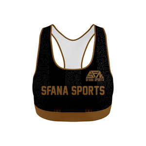 SFANA SPORTS Haut de yoga sans manches à bretelles croisées au dos, en Spandex/Nylon, haute élasticité, respirant, anti-choc, séchage rapide, ouvert - Product Image 6
