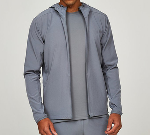 Custom Windbreaker <b>Jacket</b> Men <b>Waterproof</b> <b>Lightweight</b> Outdoor <b>Running</b> Sports Wholesale Manufacturer Breathable Windproof - Product Image 6