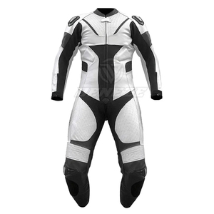 Traje de Motociclismo Unisex de Alto Rendimiento, Transpirable, Impermeable, Ignífugo, con Protección Completa del Cuerpo y Armadura de Cuero Personalizada - Product Image 4