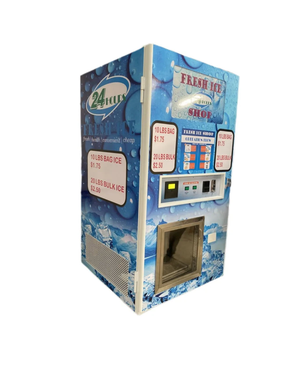 ROBIN Eishochmaschine Elektronik Verkaufsautomat mit Verkaufsvideo Farbunterstützung Herkunft Typ Online