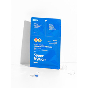 Paquete de mascarilla VT Super Hyalon Korean Skincare de 3 pasos con ácido hialurónico para hidratación, reafirmante e iluminador - Product Image 1