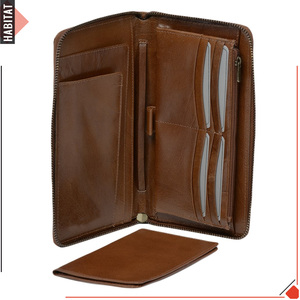 กระเป๋าสตางค์แบบยาวตามสั่งสำหรับผู้ชายผู้หญิงเจ้าบ่าวของขวัญหนังวัวแท้ชั้นแรกทำจากร้านค้าออนไลน์ - Product Image 4