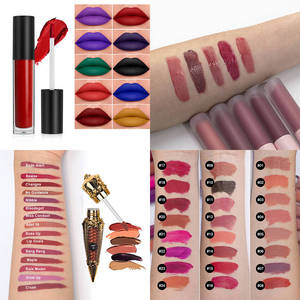 ลิปสติกเนื้อแมทท์แบบน้ำ สีชัด ติดทนนาน กันน้ำ ไม่เลอะ ติดทน ไม่หลุดลอก เนื้อกำมะหยี่ รับผลิตแบรนด์ส่วนตัว - Product Image 5