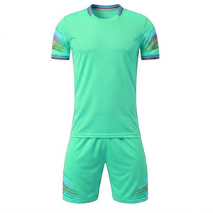 Último Diseño, Logotipo Personalizado, Uniforme de Fútbol Transpirable de Secado Rápido, Manga Corta, Conjunto de Uniforme de Fútbol de Alta Calidad, Precio Competitivo - Product Image 1