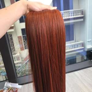 Haute Qualité Os Droite Orange En Gros 100% Vietnamien Vierge Super Double Dessiné Extensions De Cheveux - Product Image 6