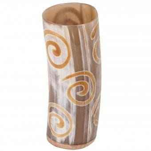 Real Horn Eco-Friendly Whiskey Tumbler with <b>Lid</b> Custom Logo Glass for Parties & Events <b>by</b> MULTI CRAFT - Product Image 6