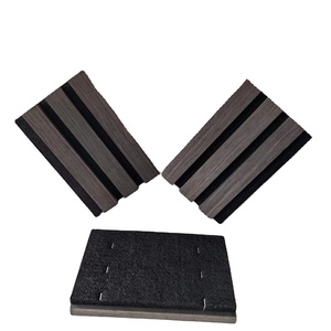 Panneaux muraux acoustiques en bois <span class=keywords><strong>de</strong></span> chêne naturel MDF 60x120CM, style européen et <span class=keywords><strong>américain</strong></span>, isolation phonique, home <span class=keywords><strong>cinéma</strong></span>, <span class=keywords><strong>studio</strong></span> d'enregistrement - Product Image 6
