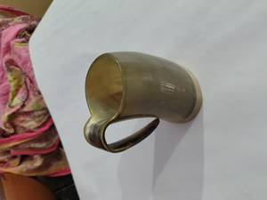 Mug en corne naturelle le plus vendu, finition polie, fait main, pour bar à domicile ou fêtes, disponible à prix raisonnable - Product Image 2