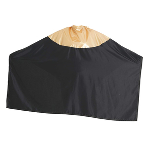 Cape de coiffure légère avec découpes pour les bras, tissu de qualité supérieure, vente en gros, couleur unique, logo personnalisé 2026 - Product Image 4