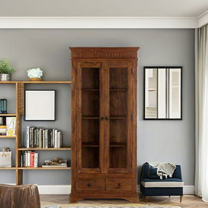 Estanterías de diseño tradicional de madera maciza, muebles duraderos ajustables para el hogar para sala de estar, escuela, características de almacenamiento hechas a mano - Product Image 1