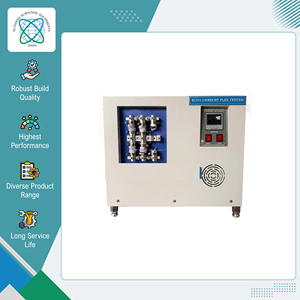 ผลิตในอินเดีย คุณภาพพรีเมียม เครื่องทดสอบความยืดหยุ่น Schildknecht Flex Tester ความถี่การยืด 500 CPM สำหรับยาง หนัง และผ้าเคลือบ - Product Image 2