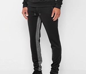 Chaqueta Deportiva para Hombre con Bloques de Color, Manga Larga, Cuello Alto, Cierre de Cremallera, Ropa Deportiva de Otoño, Transpirable, Mezcla de Poliéster y Algodón - Product Image 5