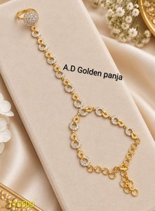 Gold Color Diamond Pendant Necklace Adjustable Chain <b>Crystal</b> Pendant Jewelry <b>for</b> <b>Women</b> Party Wear - Product Image 4