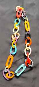 Collar de eslabones de epoxi de calidad premium, diseño clásico, para fiestas de chicas, de MN EXPORTS - Product Image 2