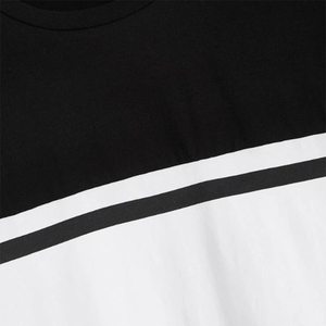 T-shirts pour hommes personnalisés, derniers modèles, en coton biologique respirant, color block, style été, hauts de tenue décontractée, vêtements streetwear - Product Image 4