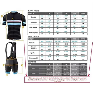 Ensemble de vêtements de cyclisme OEM pour l'été, manches courtes, respirant, vêtements de cyclisme pour hommes, uniformes de vélo - Product Image 5
