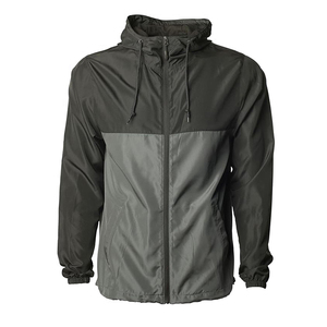 Veste coupe-vent légère et solide avec poches latérales, résistante à l'eau, coupe-vent, col montant, fermeture éclair, respirante - Product Image 5