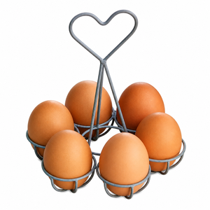 3-Tier Metal Wire Egg Holder Stand For Kitchen Countertop Large Capacity Black Decorative Egg <b>Storage</b> <b>Basket</b> & Farmhouse Display - Product Image 5