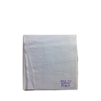 Premium Percale 100% Coton Satin 300TC Tissu Blanc en rouleau pour la confection de Draps de Lit Linge de Lit d'hôtel