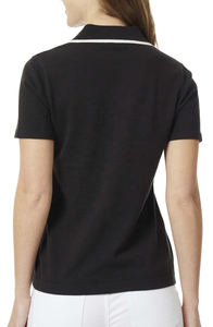 เสื้อโปโลแขนสั้นผู้หญิง คอรัล คุณภาพพรีเมียม ขายดี ผ้าฝ้ายถัก 100% สีพื้น สวมใส่สบาย ทรงปกติ รุ่น 2026 - Product Image 5