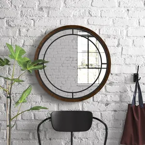 Modern Handmade Metal Wall <b>Mirror</b> Premium Luxury Round Decorative <b>Mirror</b> for Living Room Bedroom Hotel Restaurant Interior Decor - Product Image 5