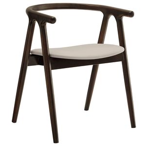 Chaise de salle à manger moderne en teck, mobilier en bois massif, chaise durable pour la maison, le restaurant, le café, l'hôtel, fournisseur en gros - Product Image 1